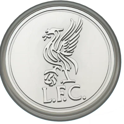 Mô hình huy chương Liverpool (Liverpool medallion) in 3D đẹp mắt