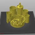 Foam Cutting Hole Saws – Mũi khoan cưa lỗ in 3D cho foam - Thumbnail 6