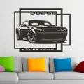 Mô hình trang trí treo tường Dodge Challenger cho người đam mê xe - Thumbnail 1