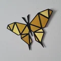Tranh Treo Tường Bươm Bướm Low Poly / Geometric - Thumbnail 1