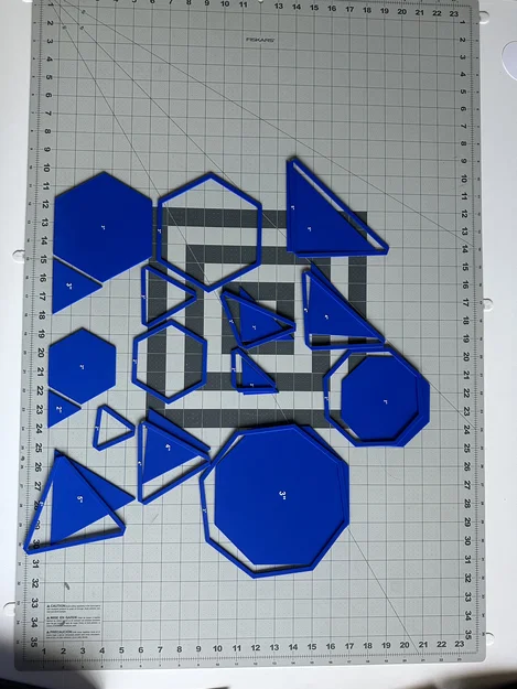 Template Quilt Hình Học (Geometric Quilt Templates) - Image 2