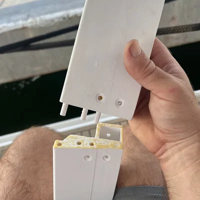 Starlink Standard Actuated DIY Flatmount railmount (gắn rail/lan can)