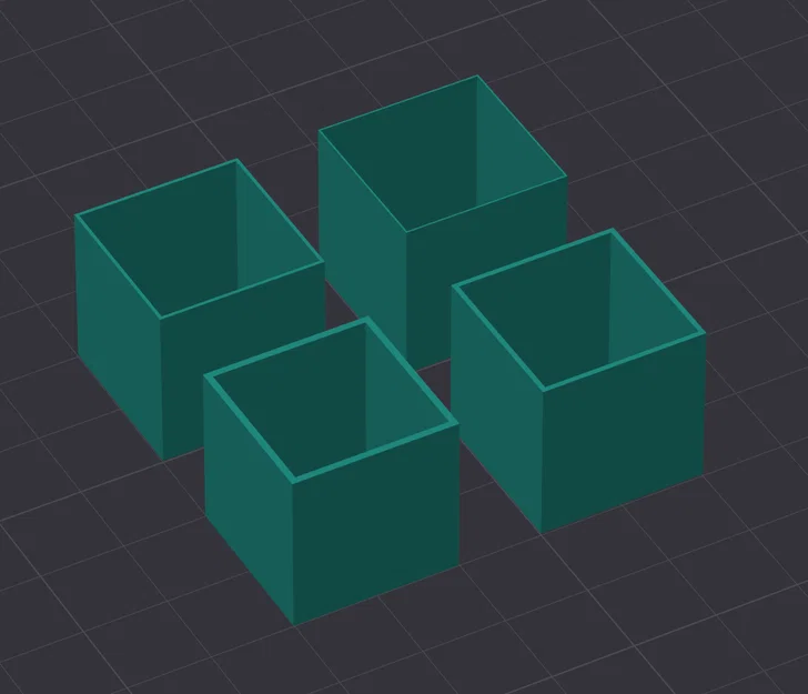 Calibration Cubes (0.2mm)(0.4mm)(0.6mm)(0.8mm) – Cube hiệu chuẩn - Image 1