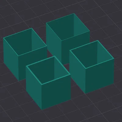 Calibration Cubes (0.2mm)(0.4mm)(0.6mm)(0.8mm) – Cube hiệu chuẩn