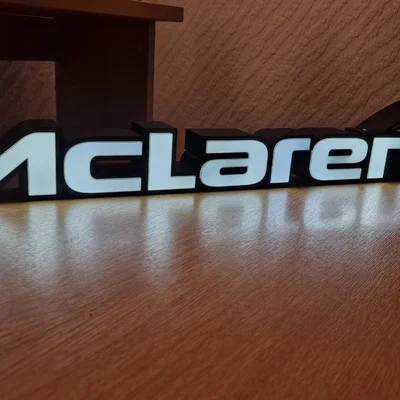 Bảng đèn Mclaren (Mclaren light sign)