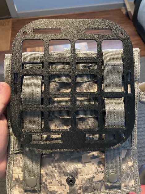 Rigid MOLLE panel (tấm MOLLE cứng) in 3D cho Ender 3/Neptune 2S - Image 2