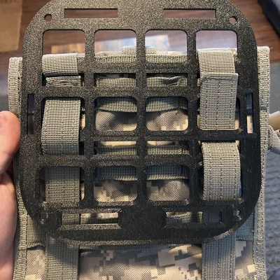 Rigid MOLLE panel (tấm MOLLE cứng) in 3D cho Ender 3/Neptune 2S