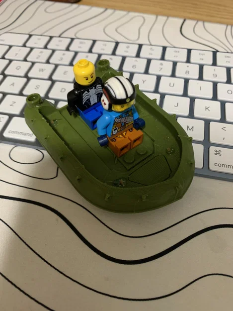 Mô hình bè cứu hộ nổi trên nước cho nhân vật Lego - Image 1