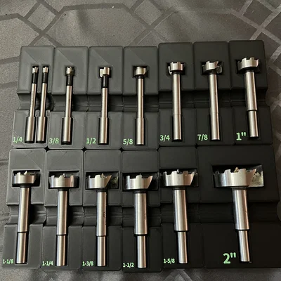 Khay Gridfinity đựng mũi Forstner Porter-Cable (Imperial)