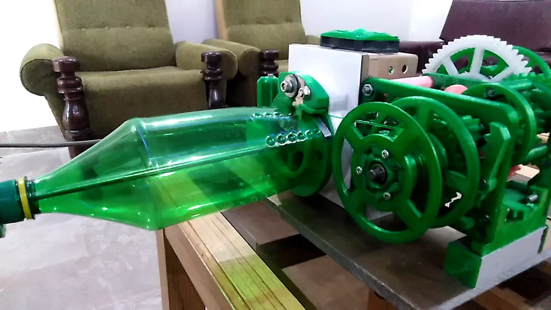 Máy tái chế nhựa PET thành sợi filament v2 tại nhà - Image 4