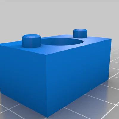 Ngàm gắn Dayton TT25 Bass Shaker cho Fanatec Clubsport V3