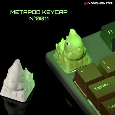 Keycap Metapod Nº0011: Phụ kiện trang trí bàn phím cơ cực chất