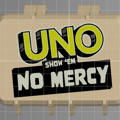Hộp Uno No Mercy (nắp multi-colour MMU)