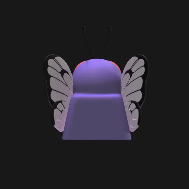 Keycap Butterfree N0012 - Phụ kiện phím cơ độc đáo cho fan Pokemon - Image 4