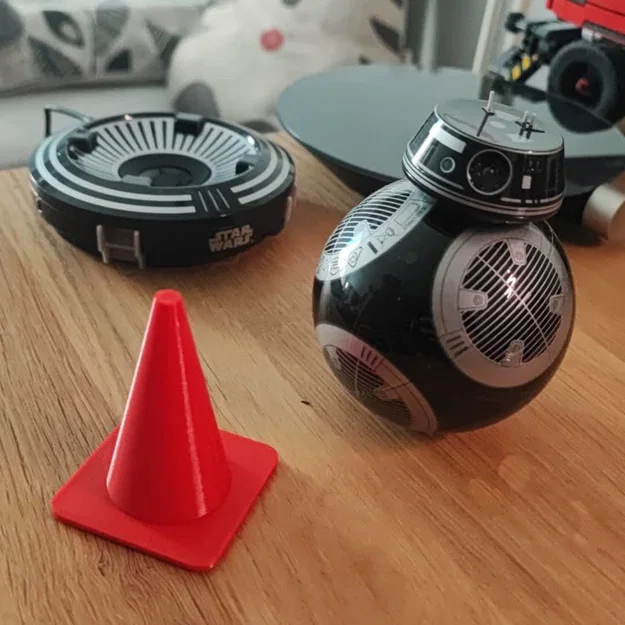 Cọc tiêu an toàn giao thông cho xe RC/Sphero - Fusion360 tham số - Image 2