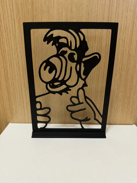 Mô hình trang trí Alf in 3D cực chất cho bàn làm việc - Image 1