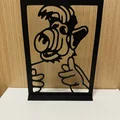 Mô hình trang trí Alf in 3D cực chất cho bàn làm việc - Thumbnail 1