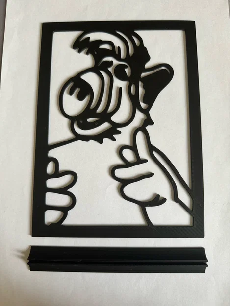 Mô hình trang trí Alf in 3D cực chất cho bàn làm việc - Image 2