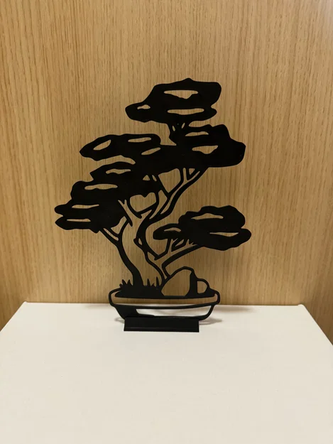 Mô hình trang trí cây Bonsai in 3D tinh tế cho bàn làm việc - Image 1