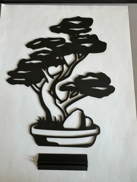 Mô hình trang trí cây Bonsai in 3D tinh tế cho bàn làm việc - Image 2