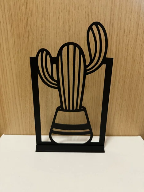 Mô hình trang trí cây xương rồng (Cactus) 3D tối giản để bàn - Image 1