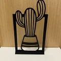 Mô hình trang trí cây xương rồng (Cactus) 3D tối giản để bàn - Thumbnail 1