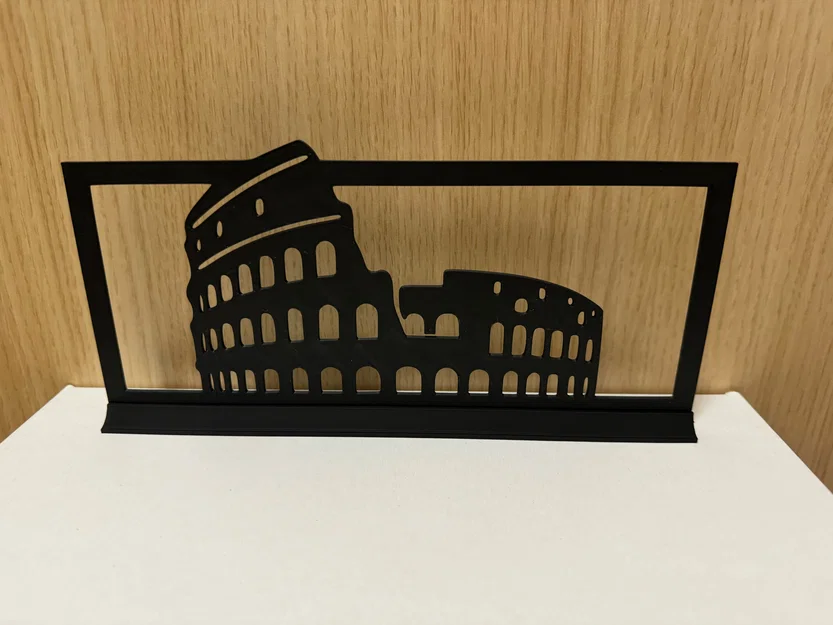 Mô hình trang trí Đấu trường La Mã (Colosseum) in 3D để bàn - Image 1