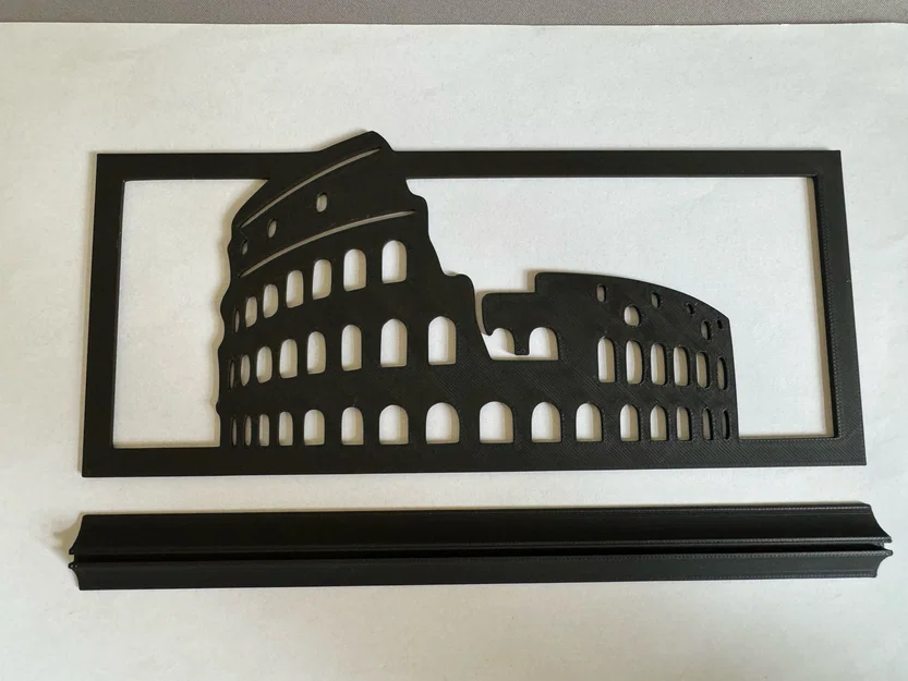 Mô hình trang trí Đấu trường La Mã (Colosseum) in 3D để bàn - Image 2