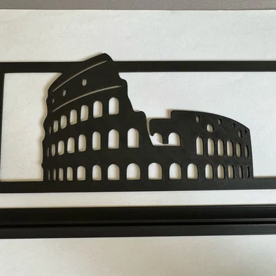 Mô hình trang trí Đấu trường La Mã (Colosseum) in 3D để bàn