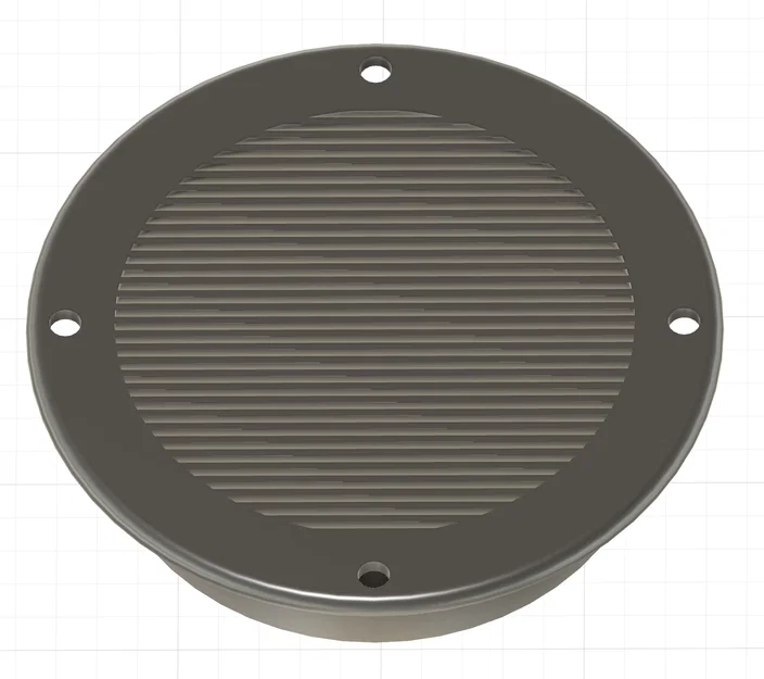 Cửa hút gió chống lọt sáng cho GrowBox (68mm) - Image 1