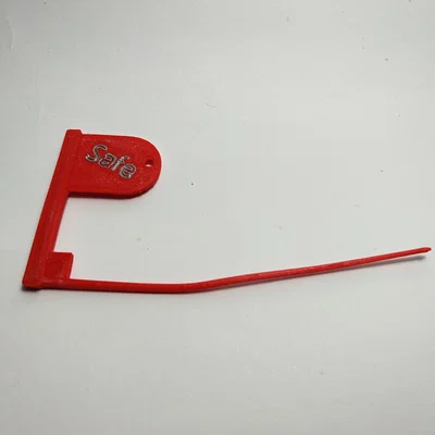 Cờ báo an toàn (Safety Flag) cho súng ngắn Pardini .22 in 3D