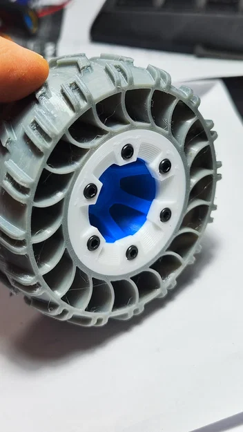 Mâm xe địa hình 12mm Hex cho mô hình RC - Tự in 3D chất lượng cao - Image 4