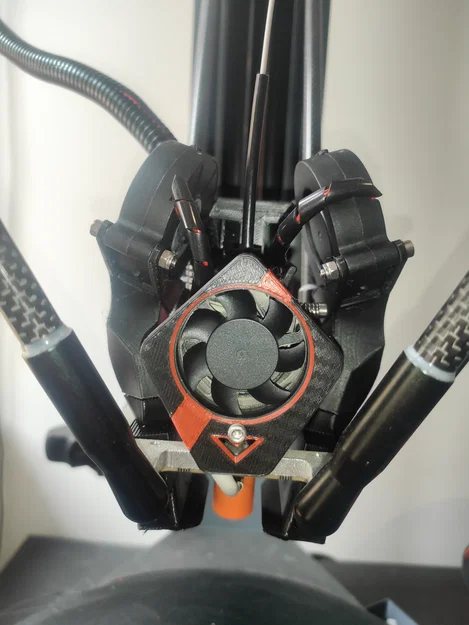 Bộ ngàm gắn quạt tản nhiệt 5015 cho máy in 3D FLSUN V400 - Image 1