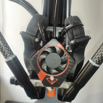 Bộ ngàm gắn quạt tản nhiệt 5015 cho máy in 3D FLSUN V400