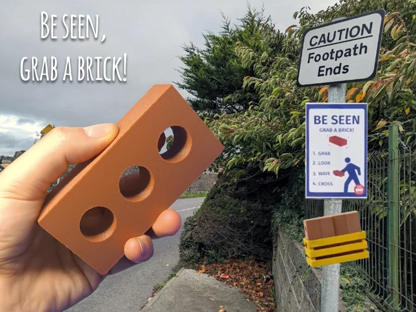 Be seen, grab a Brick! – Chiến dịch an toàn cho người đi bộ - Image 1