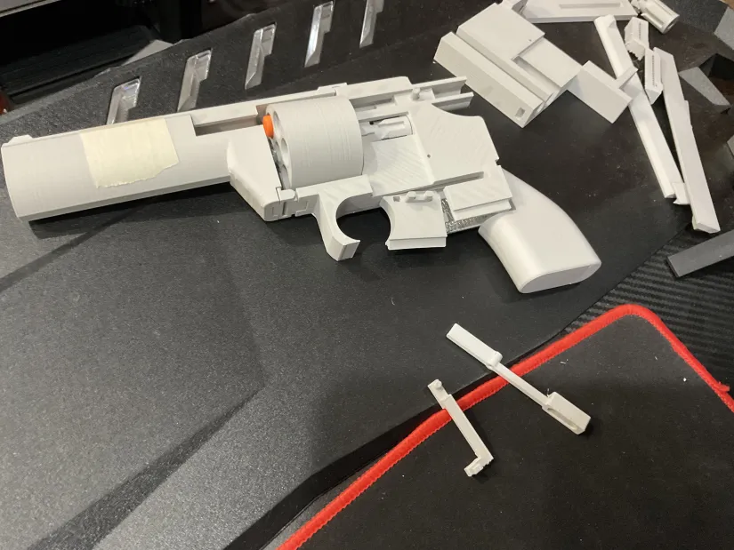 Revolver đồ chơi Function (toy) – Nerf bắn half length darts - Image 1