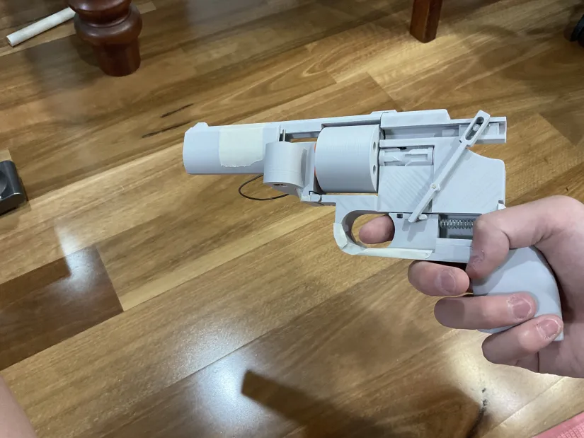 Revolver đồ chơi Function (toy) – Nerf bắn half length darts - Image 2