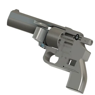 Revolver đồ chơi Function (toy) – Nerf bắn half length darts