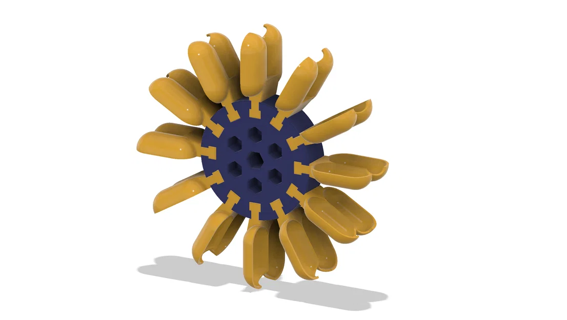 Tua-bin nước Pelton (Pelton Water Turbine) - Image 1