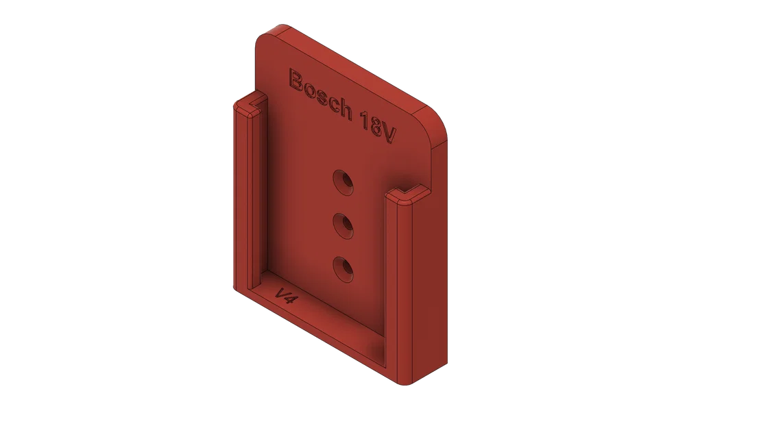 Giá treo pin Bosch 18V - Thiết kế tối ưu, tháo lắp nhanh chóng - Image 1