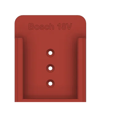 Giá treo pin Bosch 18V - Thiết kế tối ưu, tháo lắp nhanh chóng