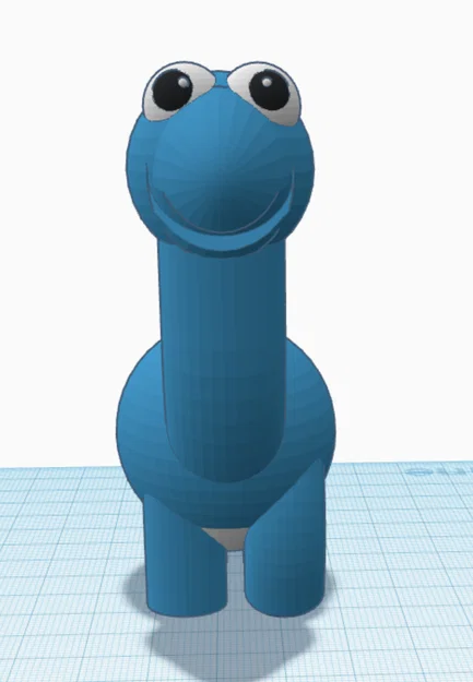 Mô hình chú khủng long 3D (Cute Dinosaur) đáng yêu cho bé - Image 2