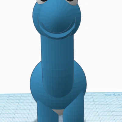 Mô hình chú khủng long 3D (Cute Dinosaur) đáng yêu cho bé