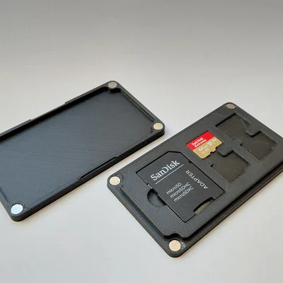 Hộp Magnetic Micro SD Case (nắp nam châm) siêu gọn