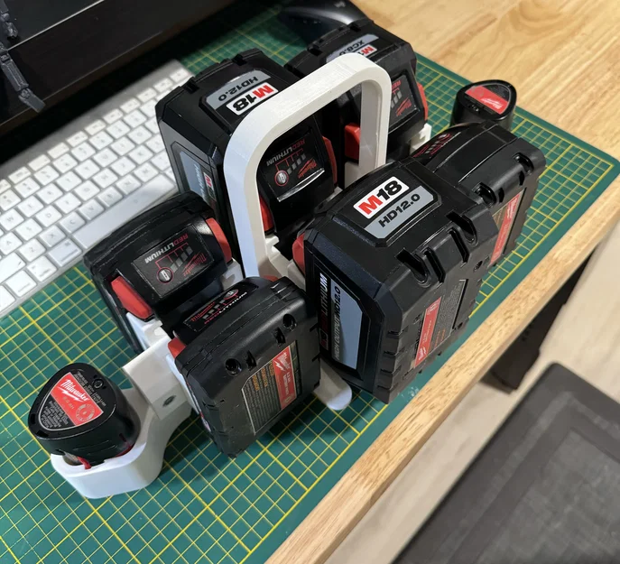 Caddy Pin Milwaukee Mở Rộng / Tùy Biến (Expandable / Customizable) - Image 4