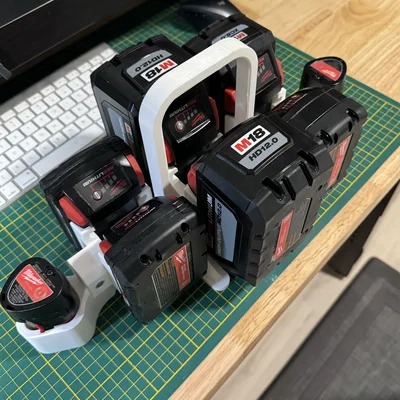 Caddy Pin Milwaukee Mở Rộng / Tùy Biến (Expandable / Customizable)