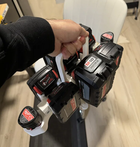 Caddy Pin Milwaukee Mở Rộng / Tùy Biến (Expandable / Customizable) - Image 5