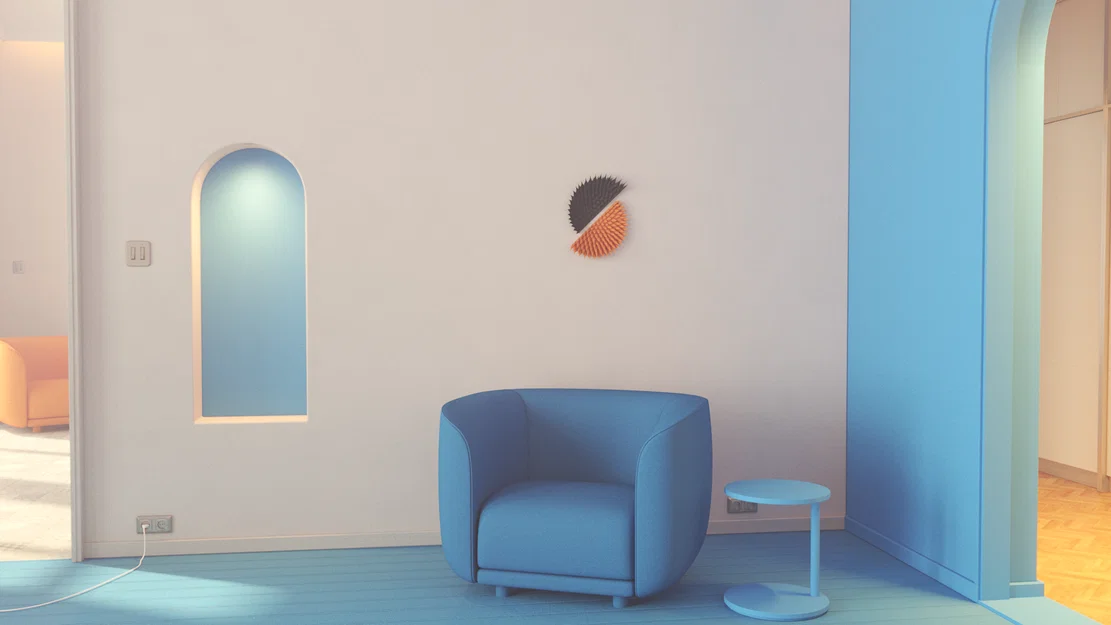 Prusa Logo Parametric Wall Art – Tranh Treo Tường Logo Prusa - Image 3