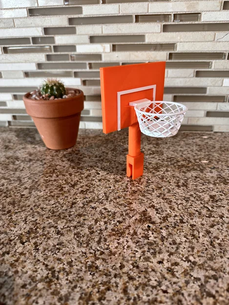 Rổ bóng rổ mini tách lòng trứng (Basketball hoop egg separator) - Image 2
