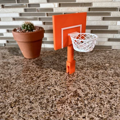 Rổ bóng rổ mini tách lòng trứng (Basketball hoop egg separator)